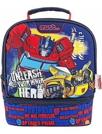 Bolsa térmica para el almuerzo transformers – your inner hero 24 cm