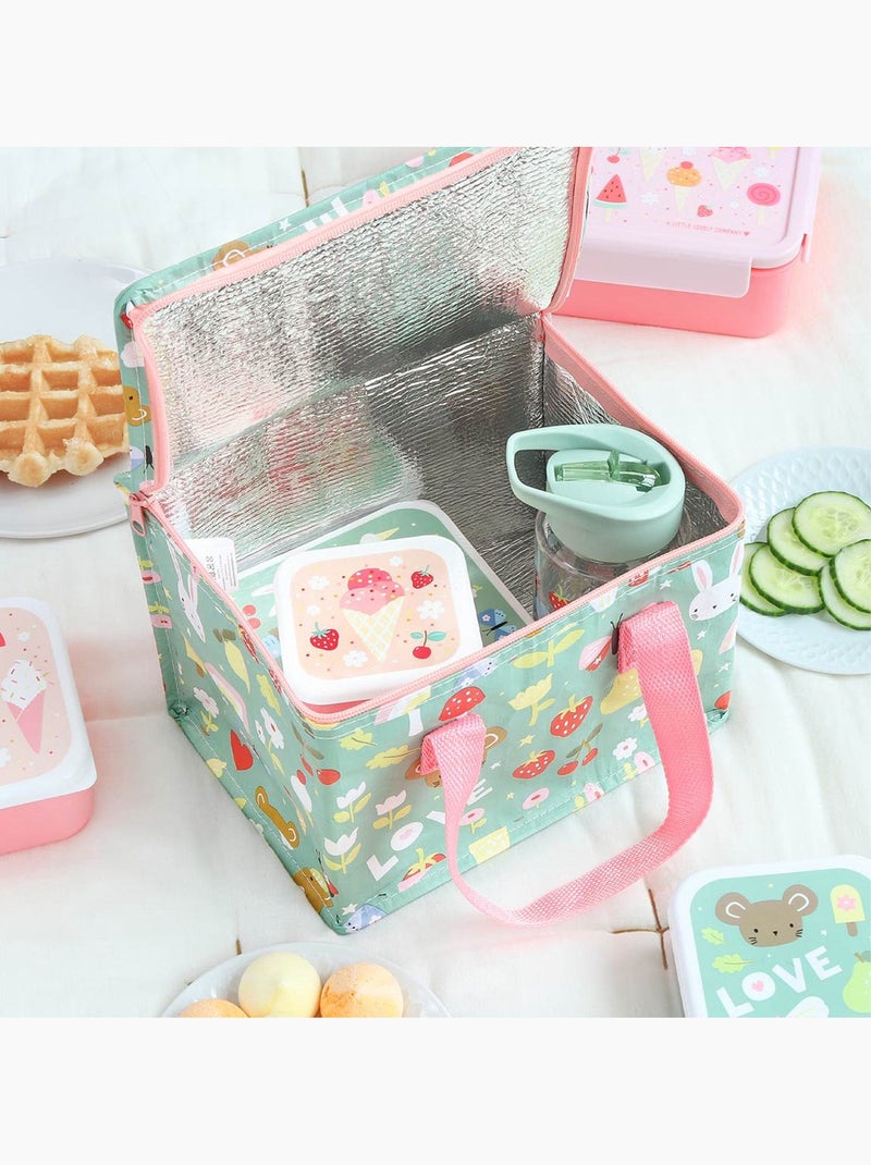 Bolsa térmica para la merienda | A Little Lovely Company Verde - Kiabi