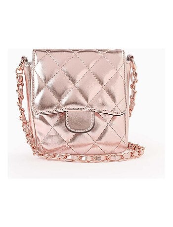 Bolso acolchado brillante