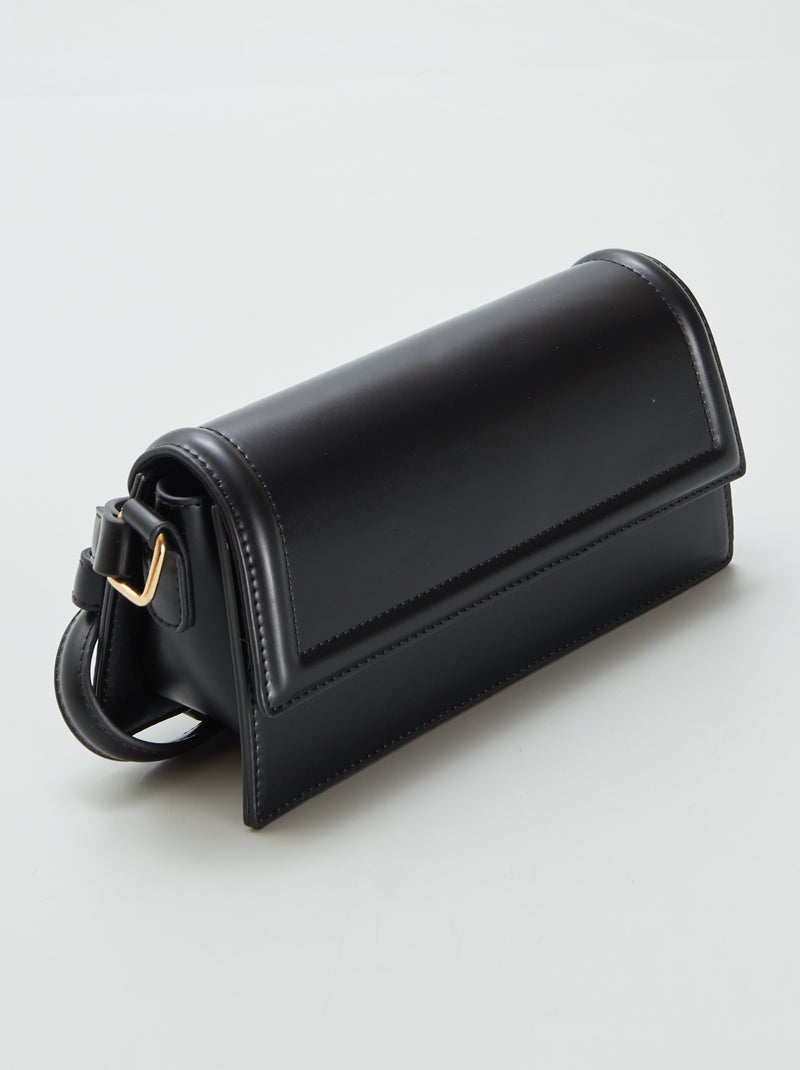 Bolso baguette sintético NEGRO - Kiabi
