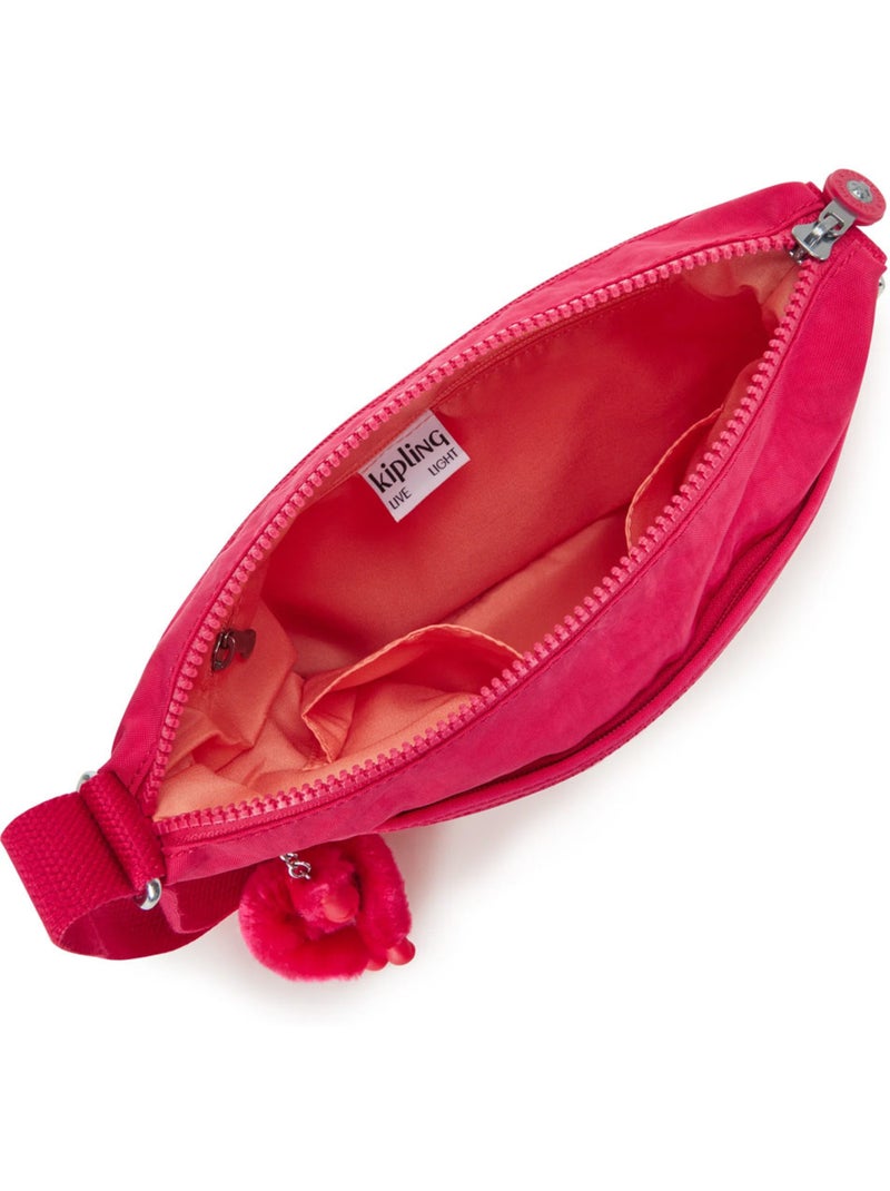 Bolso bandolera – arto de hombro con correa ajustable – kipling Rosa oscuro - Kiabi