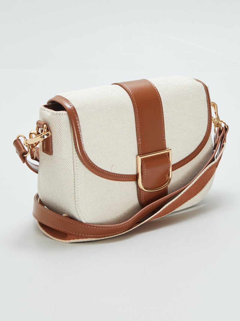 Bolso bandolera BEIGE - Kiabi