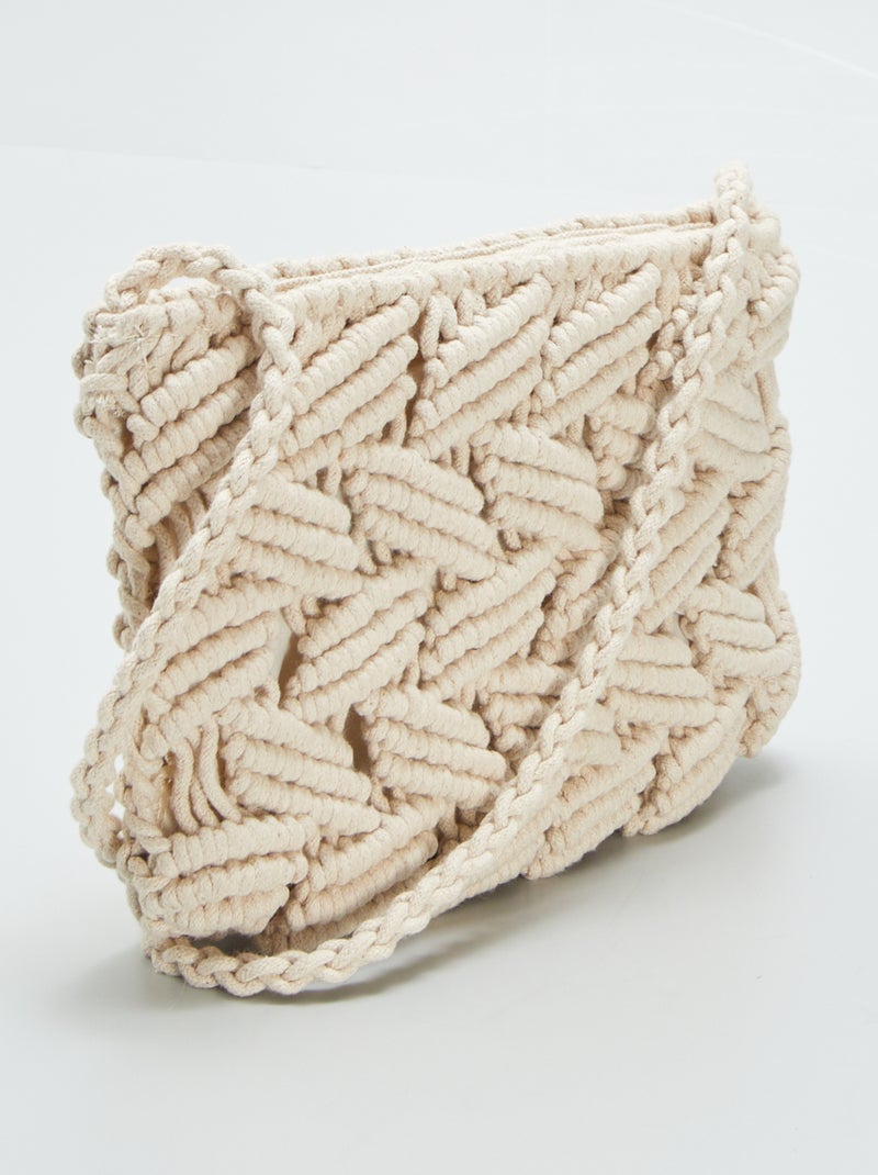 Bolso bandolera BLANCO - Kiabi