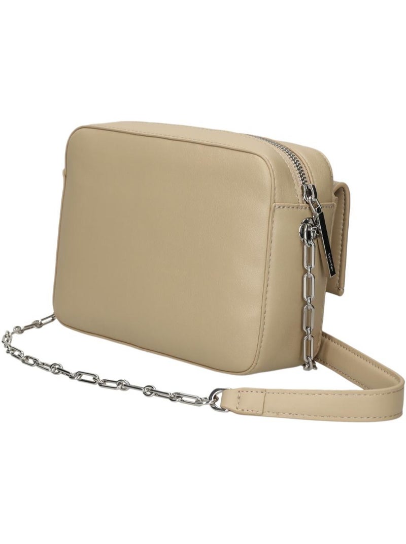 Bolso Bandolera Calvin Klein Jeans para Mujer Beige - Kiabi