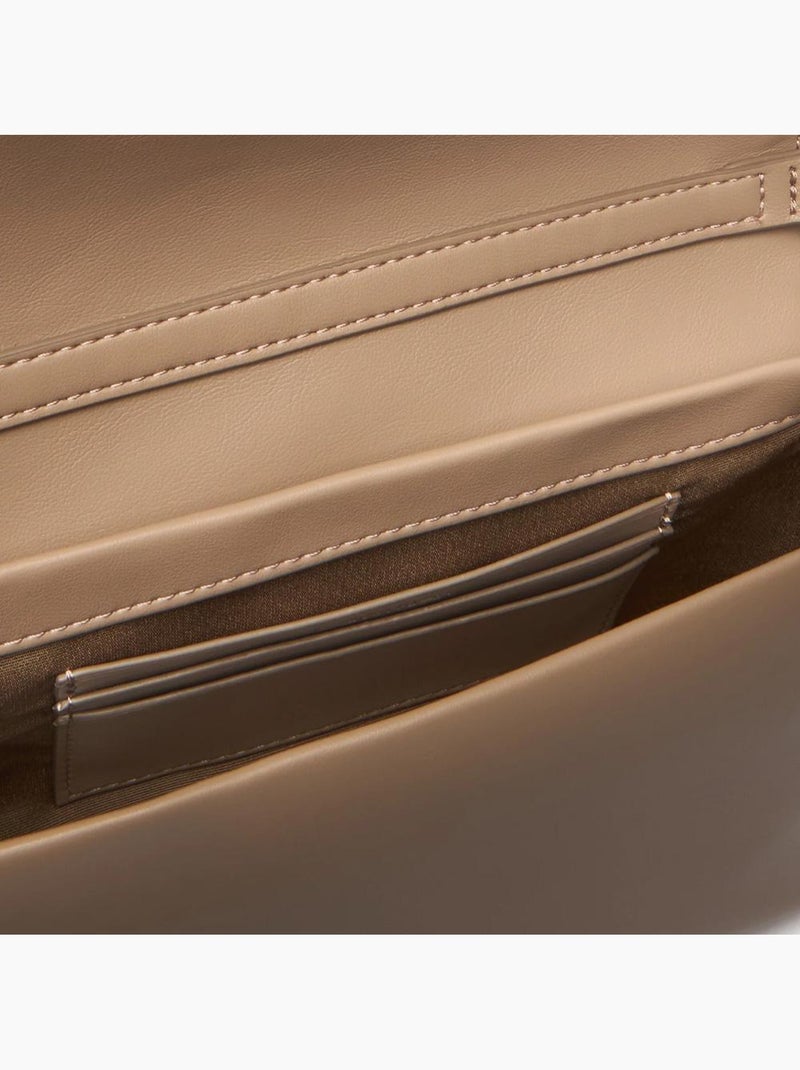 Bolso Bandolera Calvin Klein Jeans para Mujer Beige - Kiabi