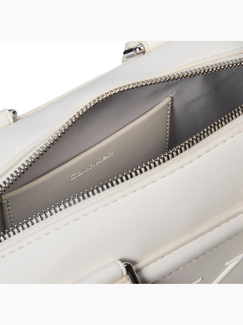 Bolso Bandolera Calvin Klein Jeans para Mujer Blanco - Kiabi