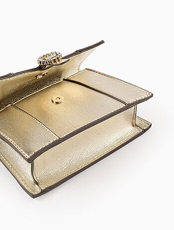 Bolso bandolera con brillantes