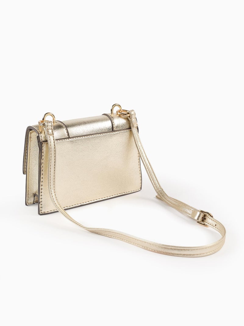 Bolso bandolera con brillantes Dorado/Oro - Kiabi