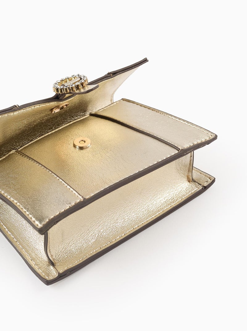 Bolso bandolera con brillantes Dorado/Oro - Kiabi
