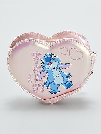 Disney Lilo y Stitch Lovebug-Bolso Bandolera Corazón Casual, Rosa main image 1