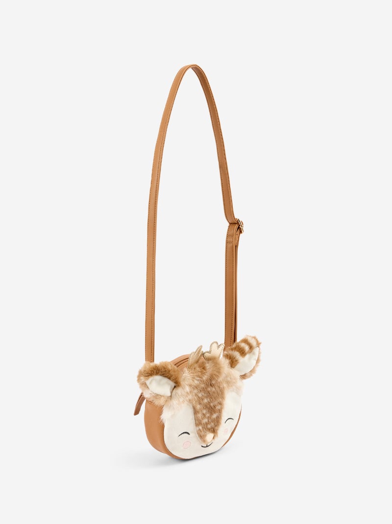 Bolso bandolera con forma de reno Marron - Kiabi