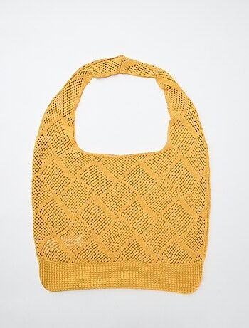 Bolso bandolera de ganchillo