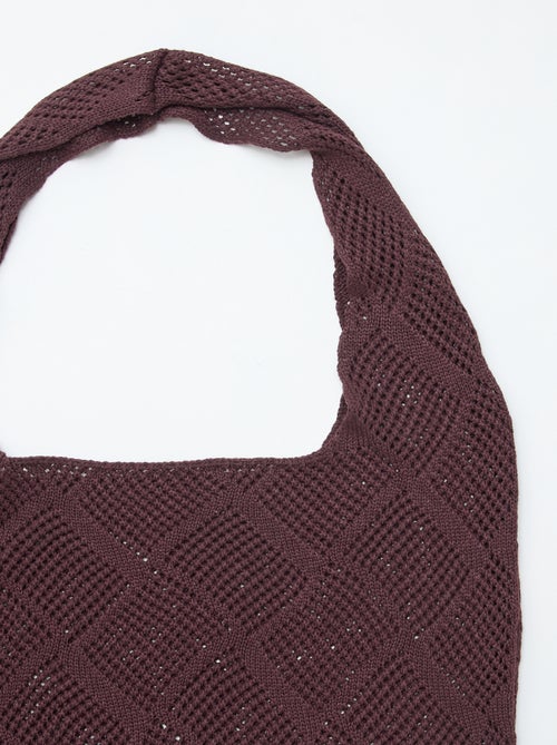 Bolso bandolera de red - Kiabi