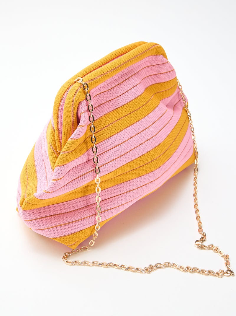 Bolso bandolera estilo saco Amarillo - Kiabi