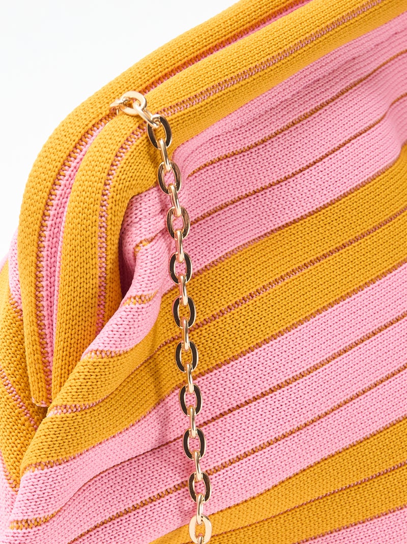 Bolso bandolera estilo saco Amarillo - Kiabi
