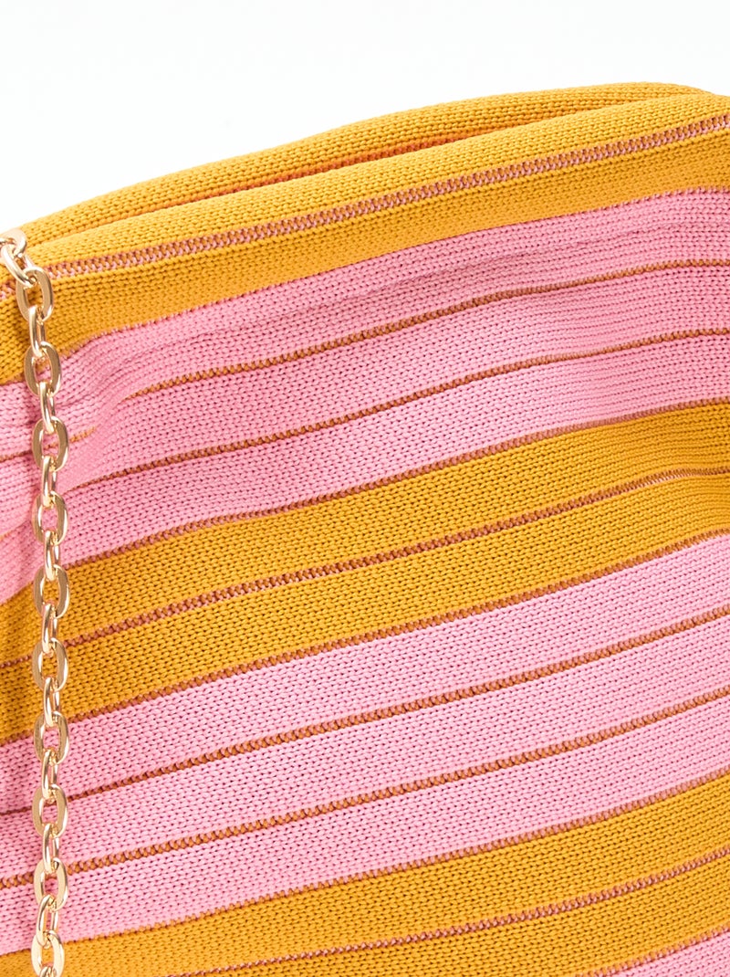 Bolso bandolera estilo saco Amarillo - Kiabi