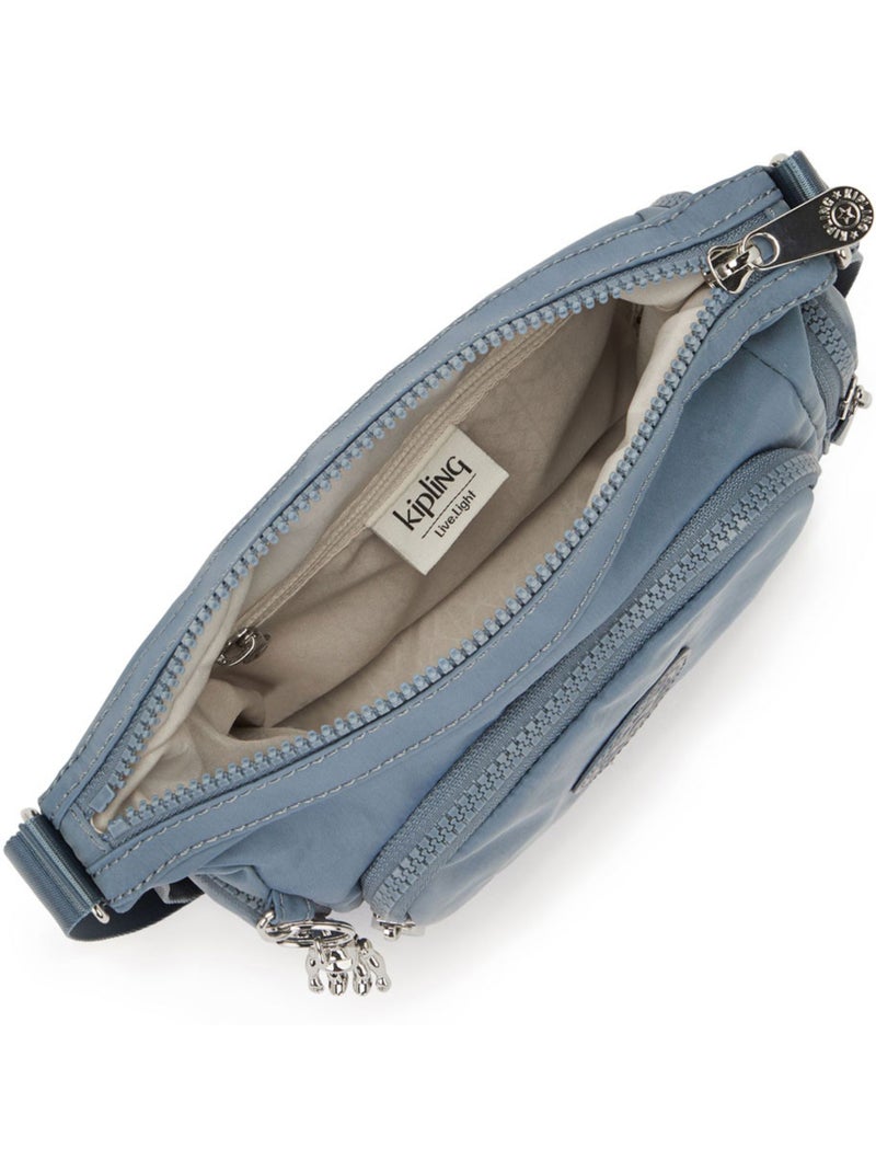 Bolso bandolera – gabbie mini con bandolera – kipling Azul grisáceo - Kiabi