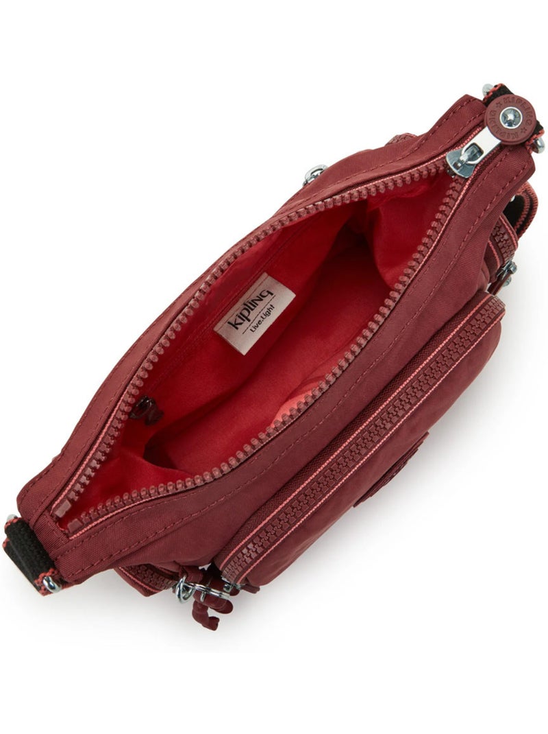 Bolso bandolera – gabbie mini con bandolera – kipling Burdeos - Kiabi