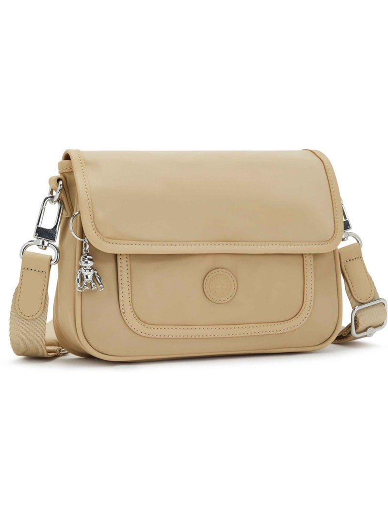 Bolso bandolera – inaki con correa extraíble – kipling Beige - Kiabi
