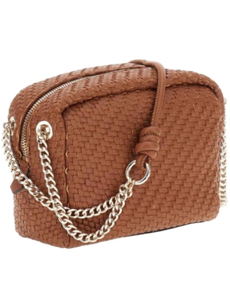 Bolso Bandolera Mujer Guess Marrón capuchino - Kiabi