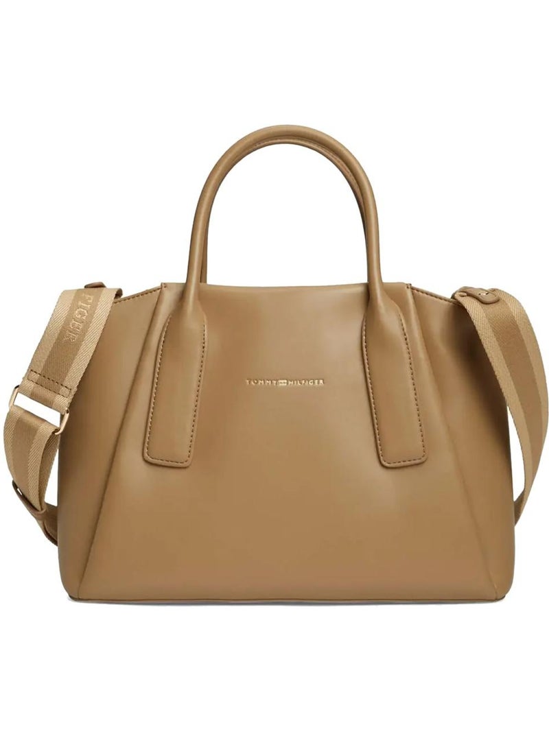 Bolso bandolera mujer tommy hilfiger Marrón capuchino - Kiabi