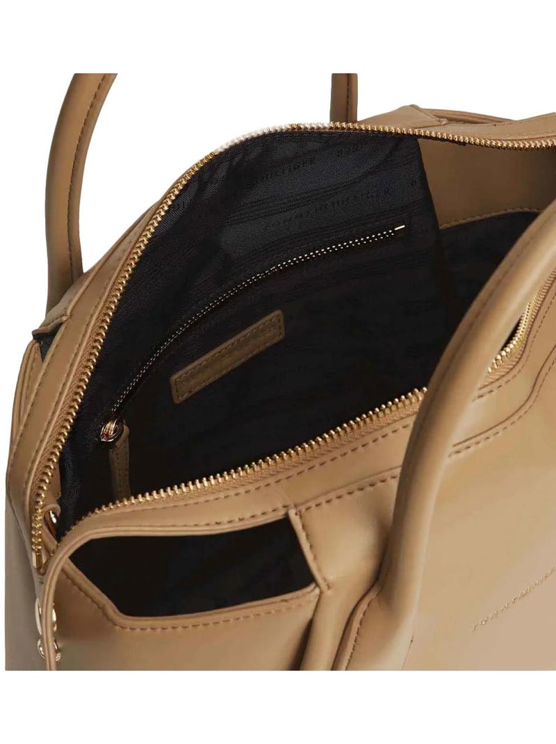 Bolso bandolera mujer tommy hilfiger Marrón capuchino - Kiabi
