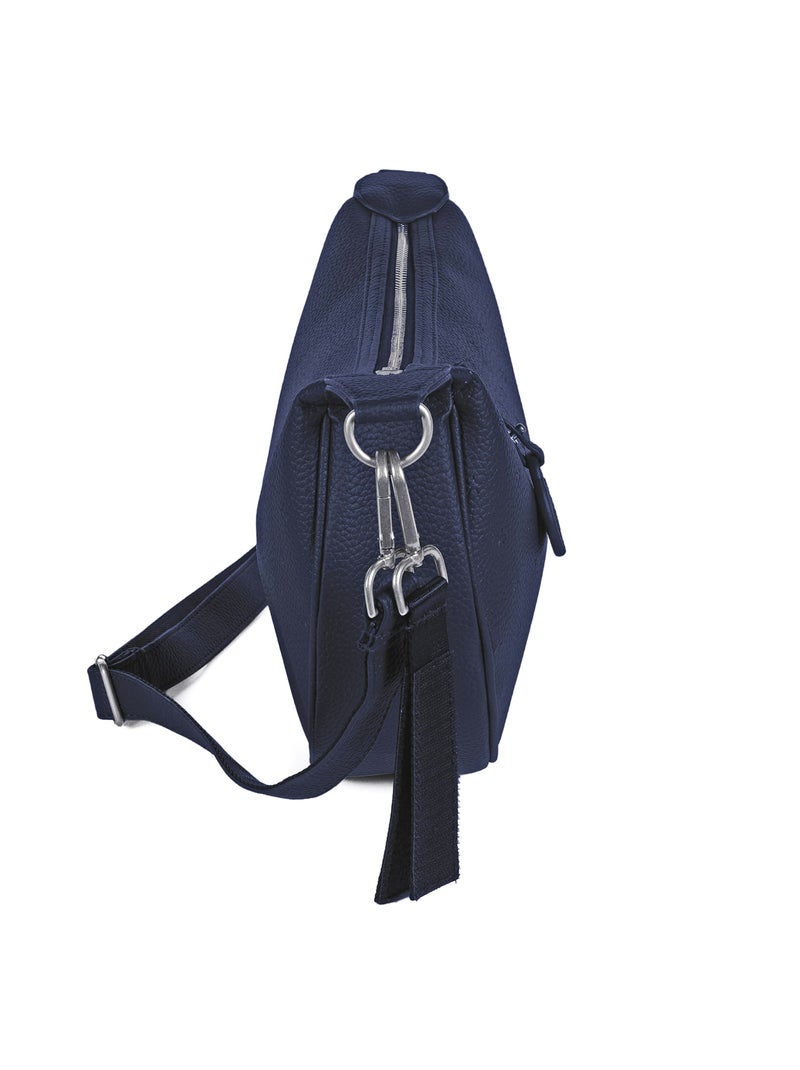 Bolso bandolera para bebé | Pasito a pasito Azul marino - Kiabi