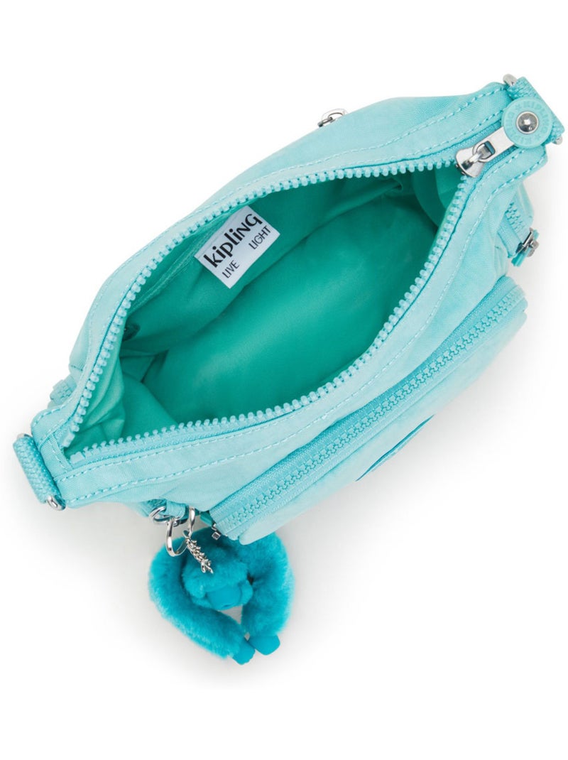 Bolso bandolera – pequeño gabbie mini – kipling Verde claro - Kiabi