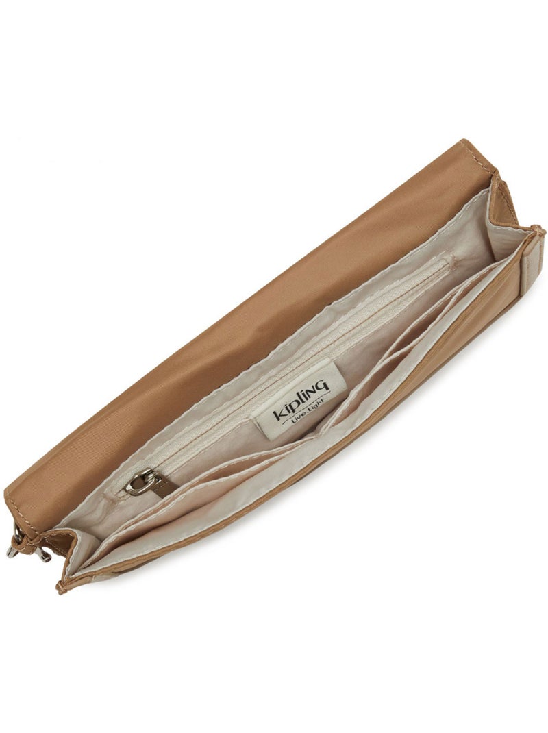 Bolso bandolera – pequeño new lelio pouch – kipling Marrón claro - Kiabi