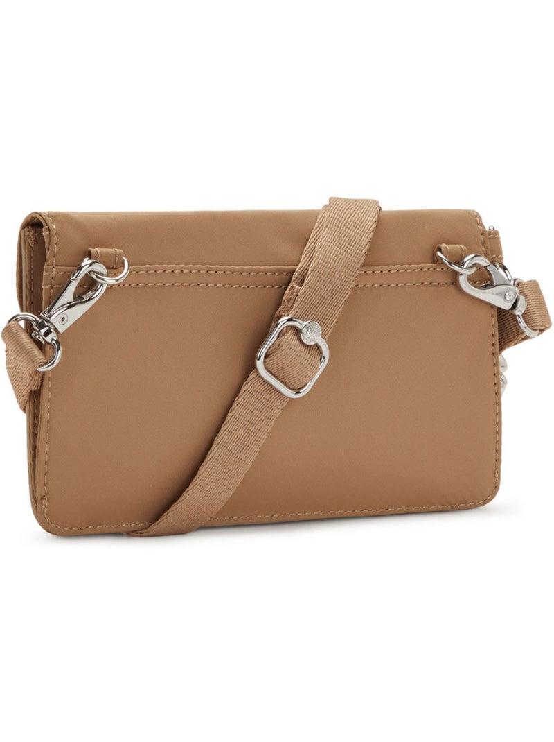 Bolso bandolera – pequeño new lelio pouch – kipling Marrón claro - Kiabi