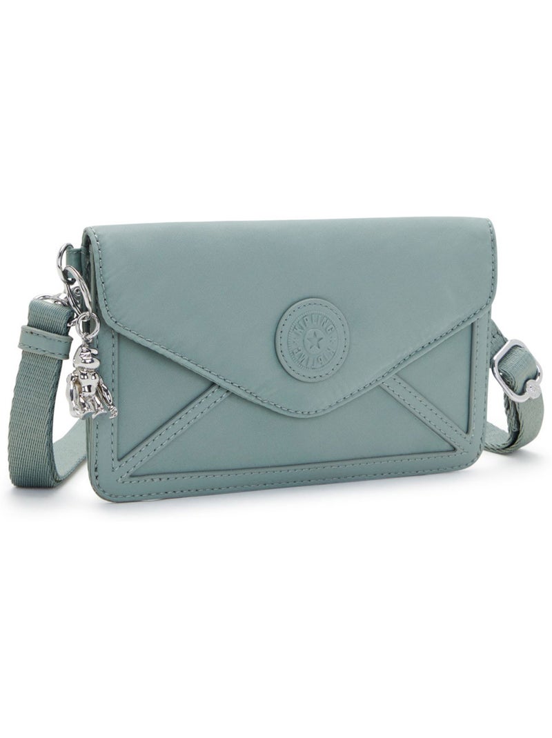 Bolso bandolera – pequeño new lelio pouch – kipling Verde agua - Kiabi