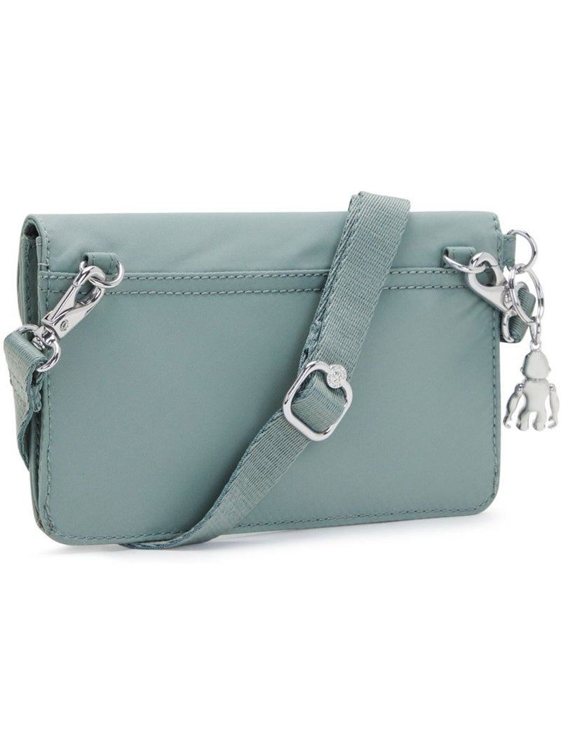 Bolso bandolera – pequeño new lelio pouch – kipling Verde agua - Kiabi