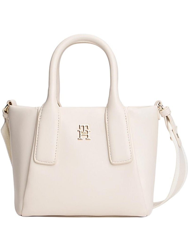 Bolso bandolera pequeño tommy hilfiger para mujer Beige - Kiabi