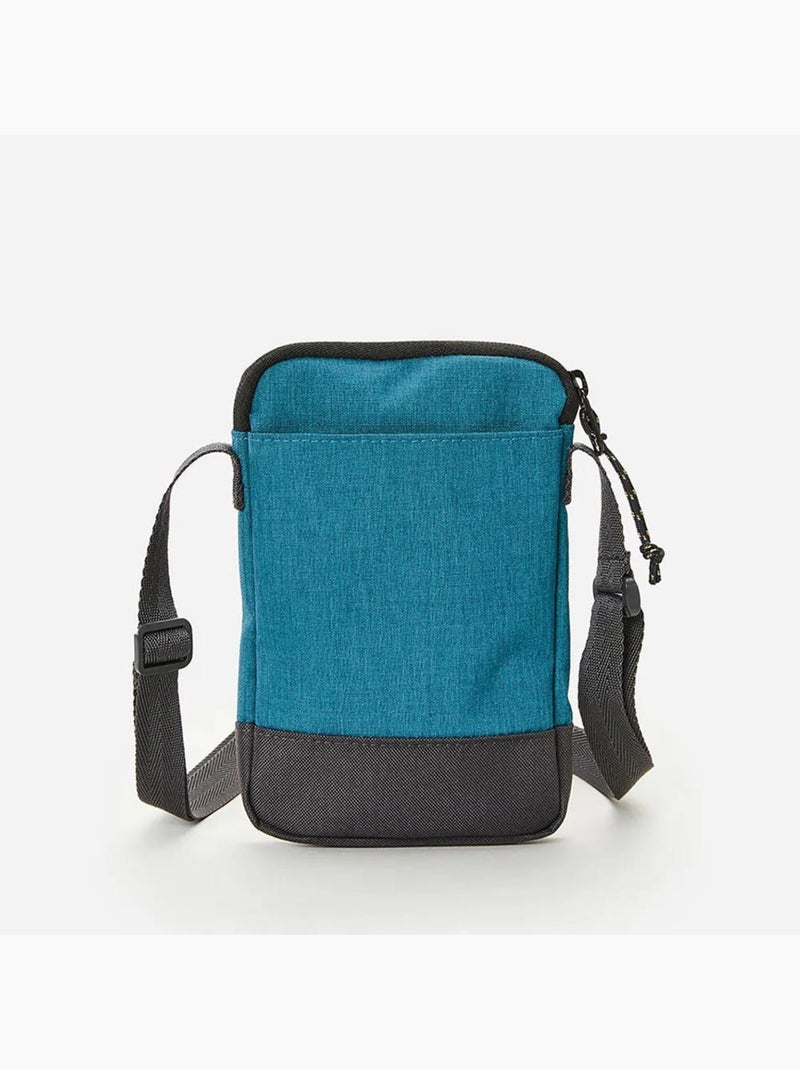 Bolso bandolera rip curl "surfing go" black & blue 17 cm Azul Negro - Kiabi