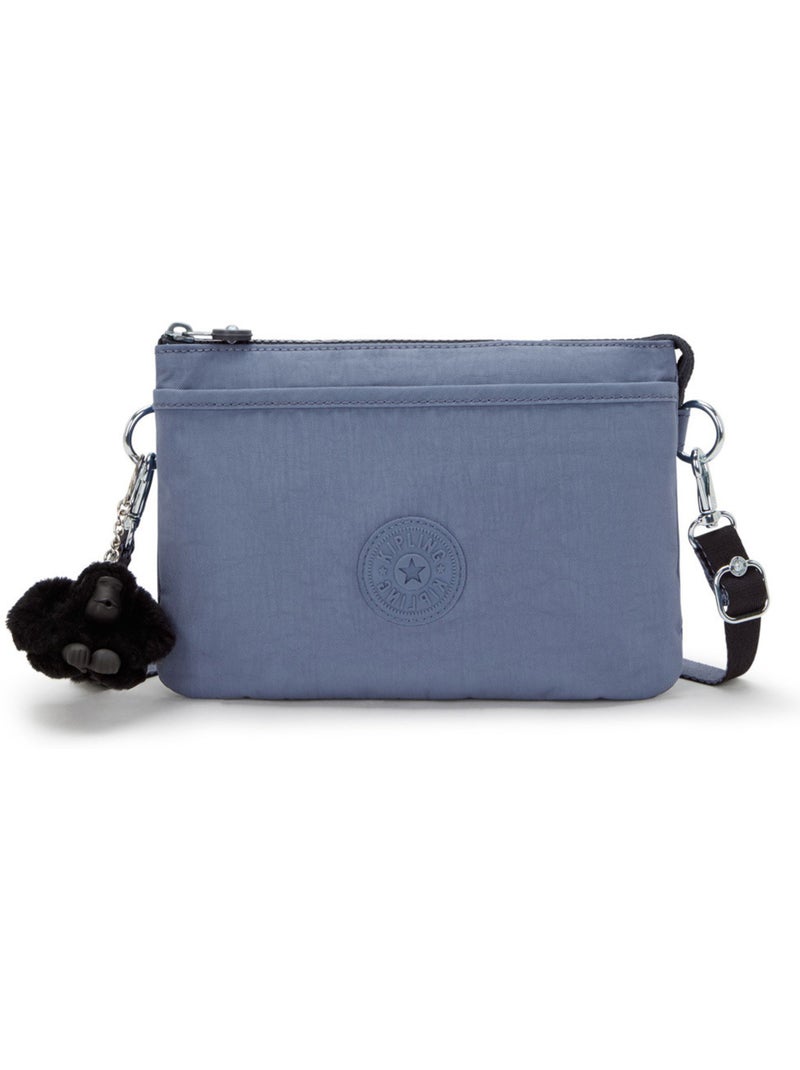Bolso bandolera – riri – kipling Azul grisáceo - Kiabi