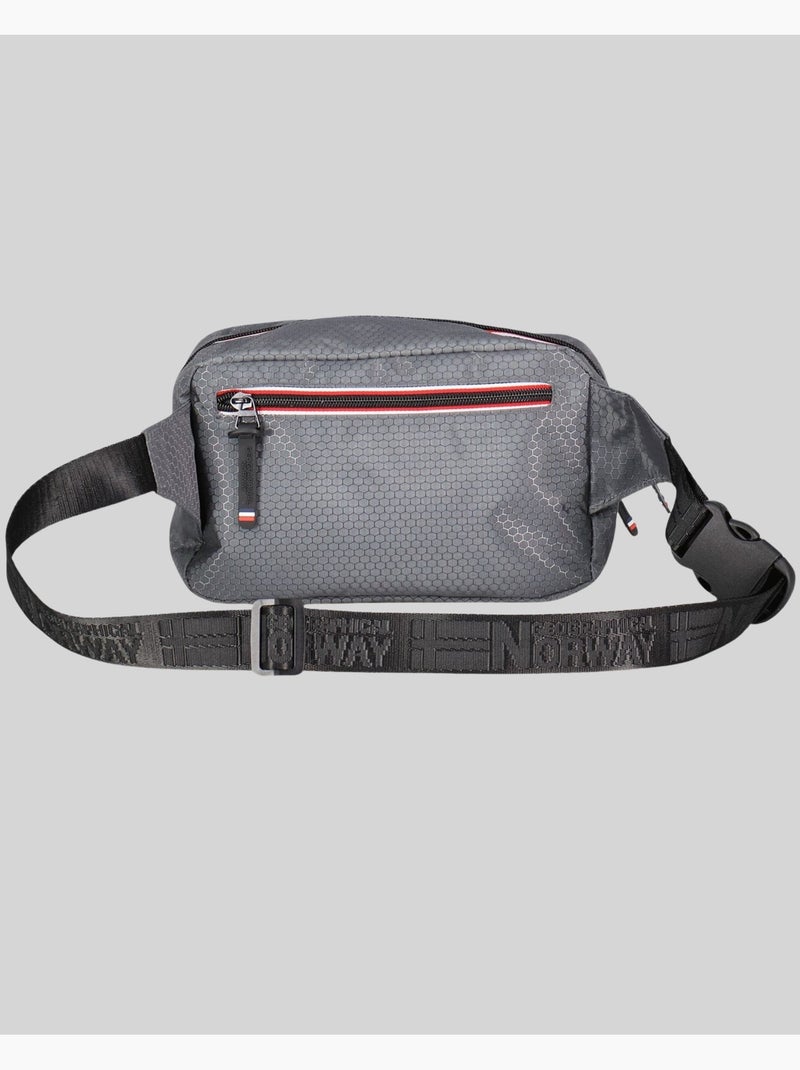 Bolso bandolera salem – geographical norway Gris oscuro - Kiabi