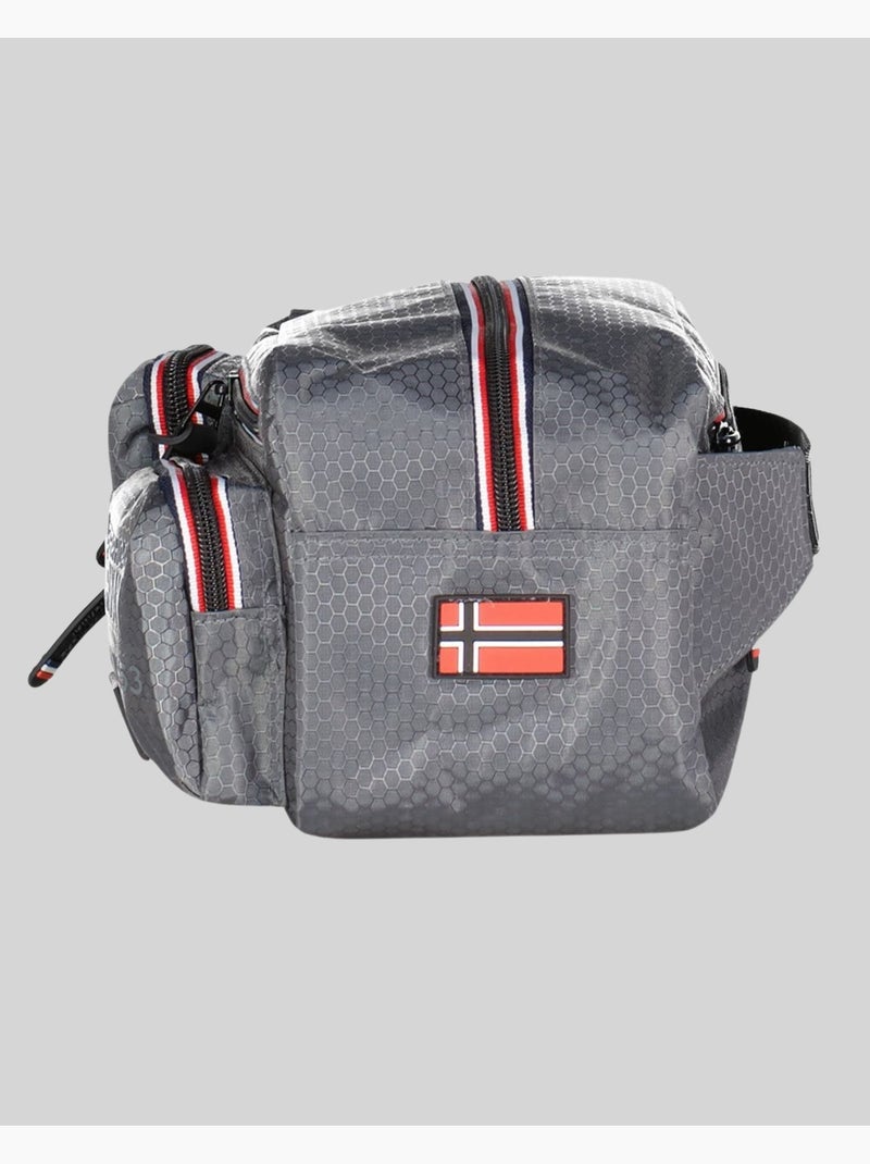 Bolso bandolera salem – geographical norway Gris oscuro - Kiabi