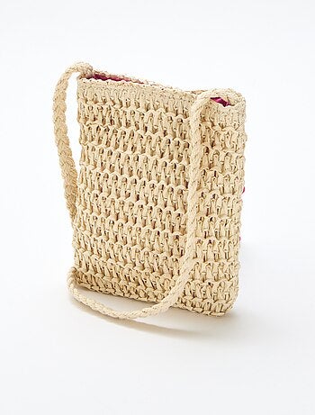 Bolso bandolera trenzado