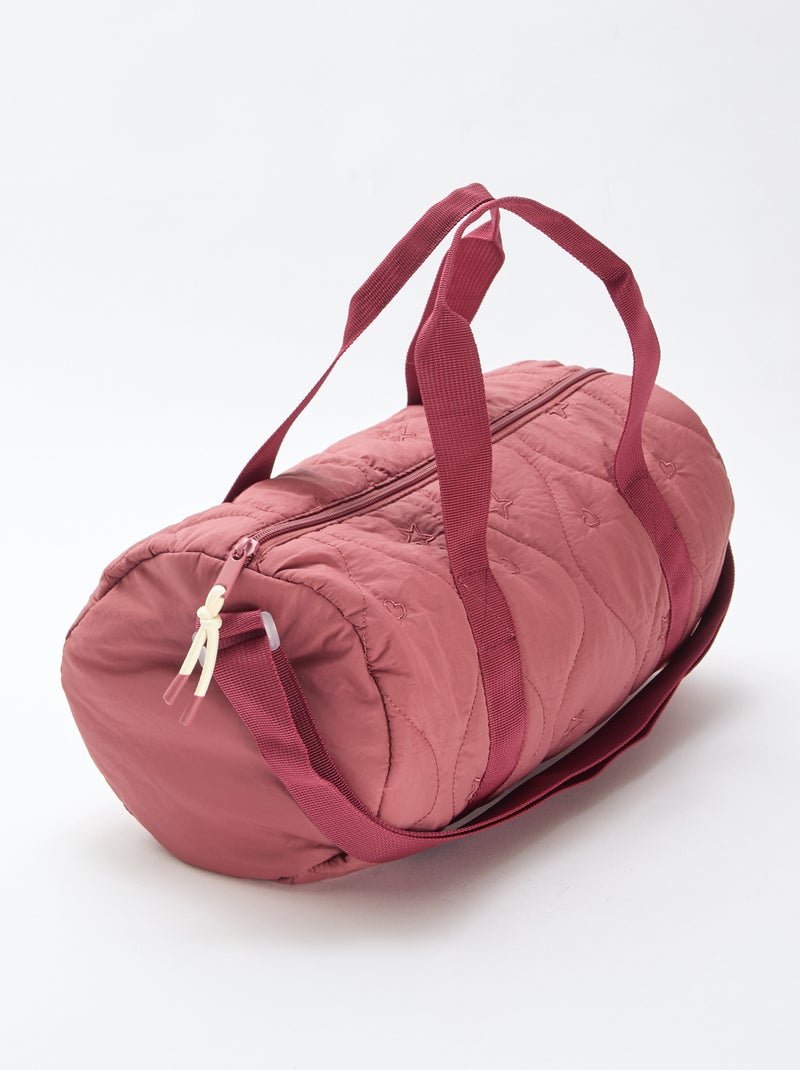Bolso bowling acolchado Rojo - Kiabi