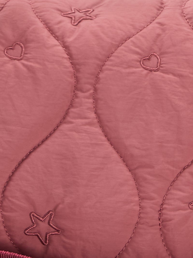 Bolso bowling acolchado Rojo - Kiabi