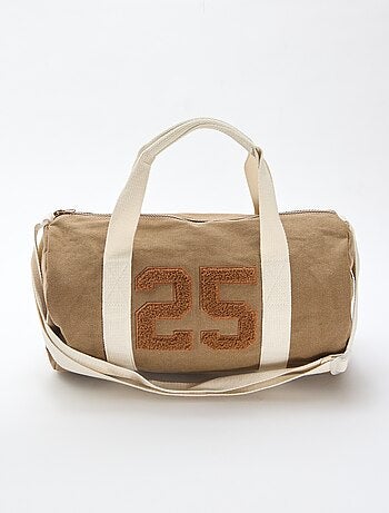 Bolso bowling de algodón