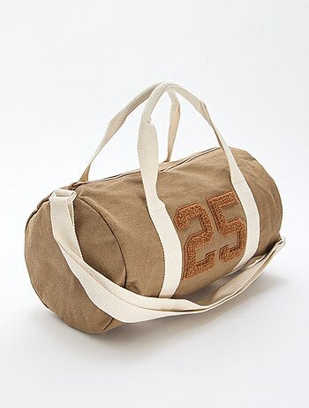Bolso bowling de algodón