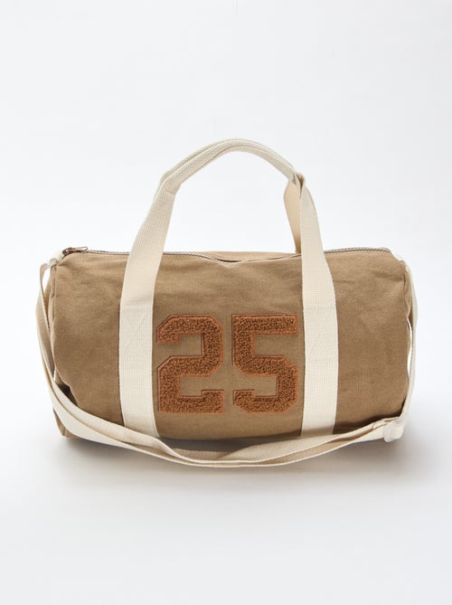 Bolso bowling de algodón - Kiabi