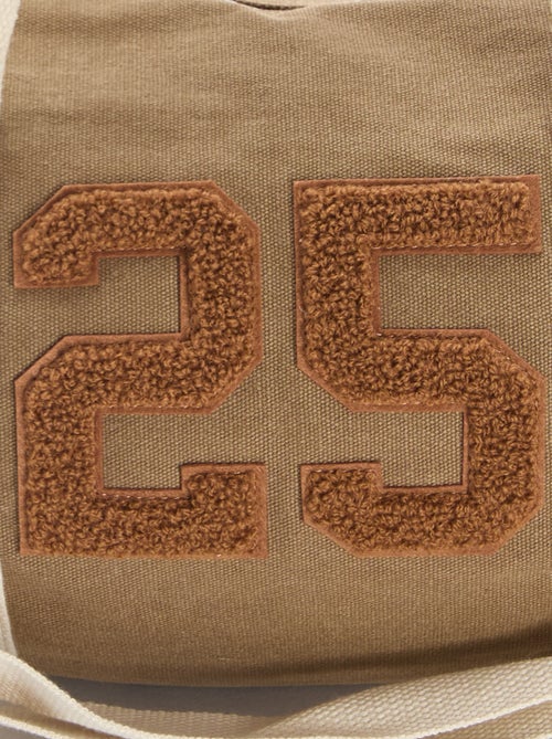 Bolso bowling de algodón - Kiabi