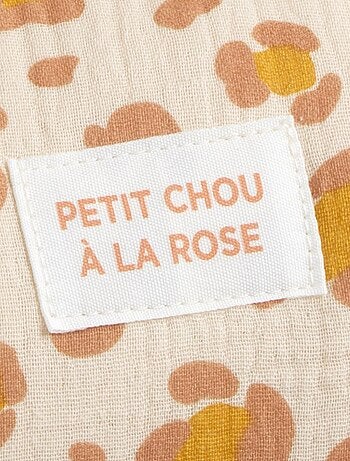 Bolso bowling en gasa de algodón - SAUTHON