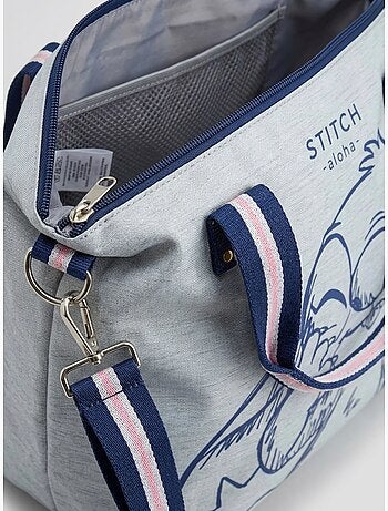Bolso cabás grande bandolera desmontable stitch disney