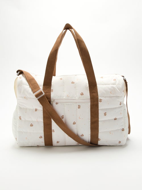 Bolso cambiador con cambiador interior y enganche para carrito. - Kiabi