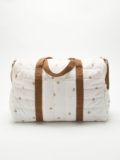 Bolso cambiador con cambiador interior y enganche para carrito. - Kiabi