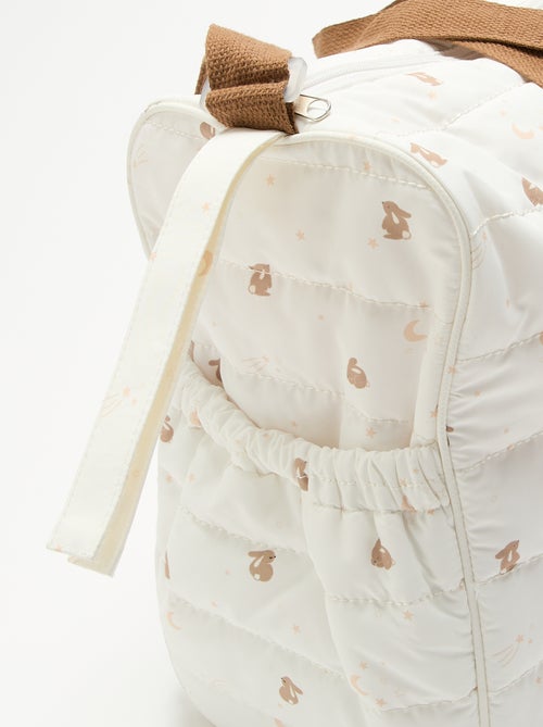Bolso cambiador con cambiador interior y enganche para carrito. - Kiabi