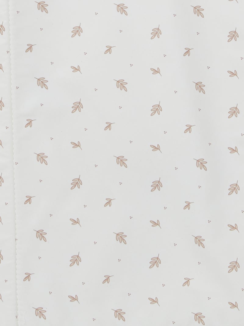 Bolso cambiador con fijación para cochecito BLANCO - Kiabi